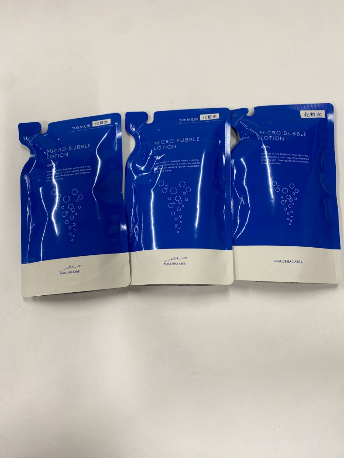 D3666 Macchia Label マキアレイベル 薬用マイクロバブルローション 100ml 計3点セット