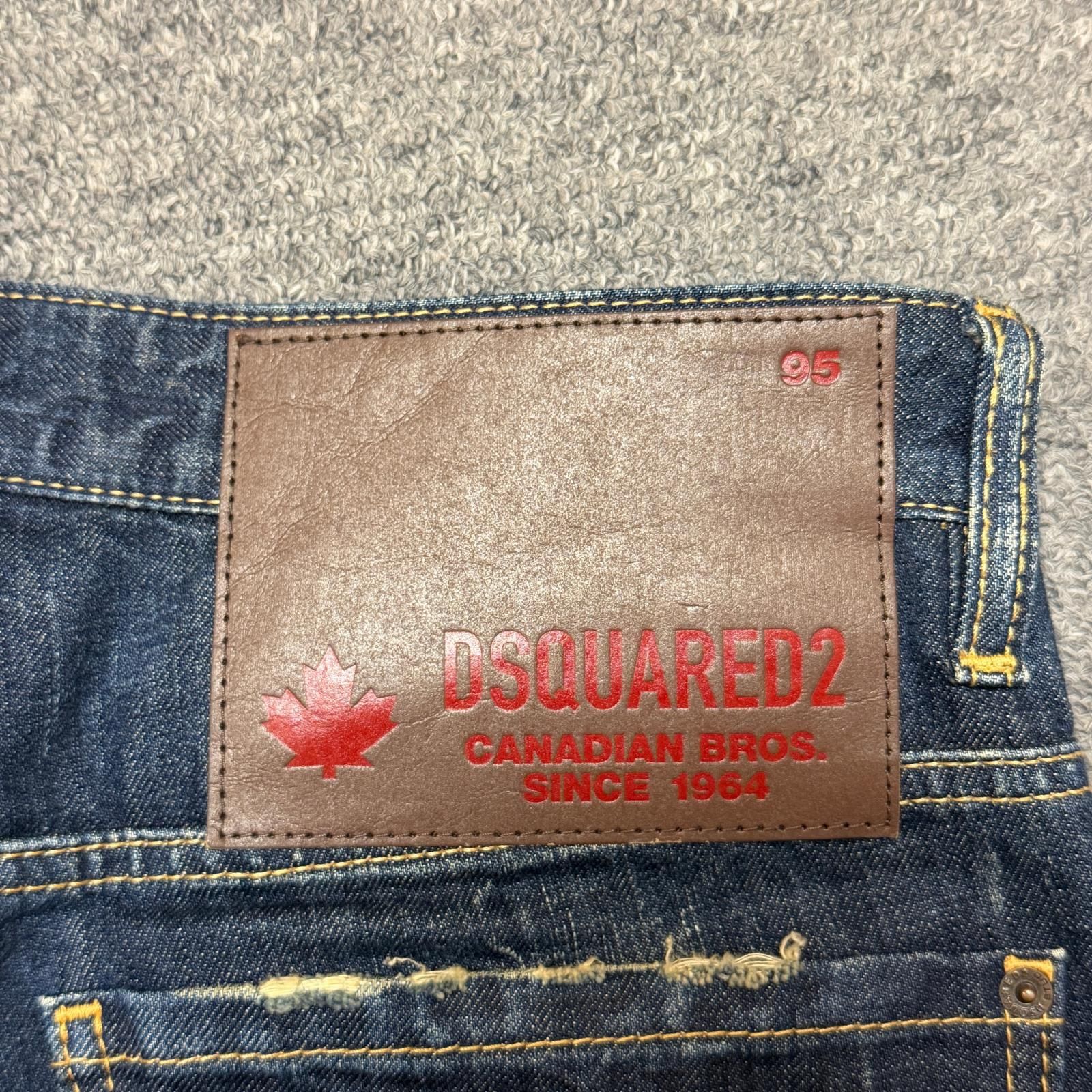 未使用 DSQUARED2 Regular Fit Bro Jeans レギュラーフィットボロ 