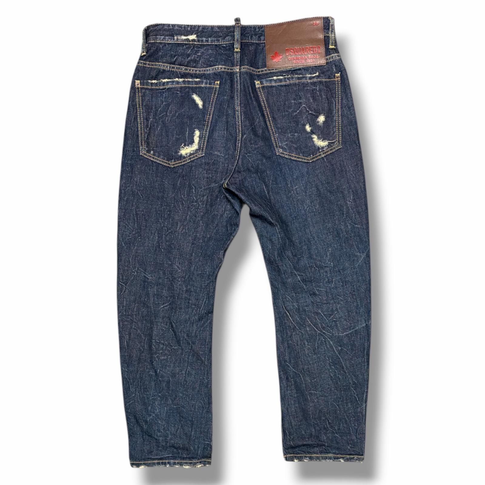 未使用 DSQUARED2 Regular Fit Bro Jeans レギュラーフィットボロ 