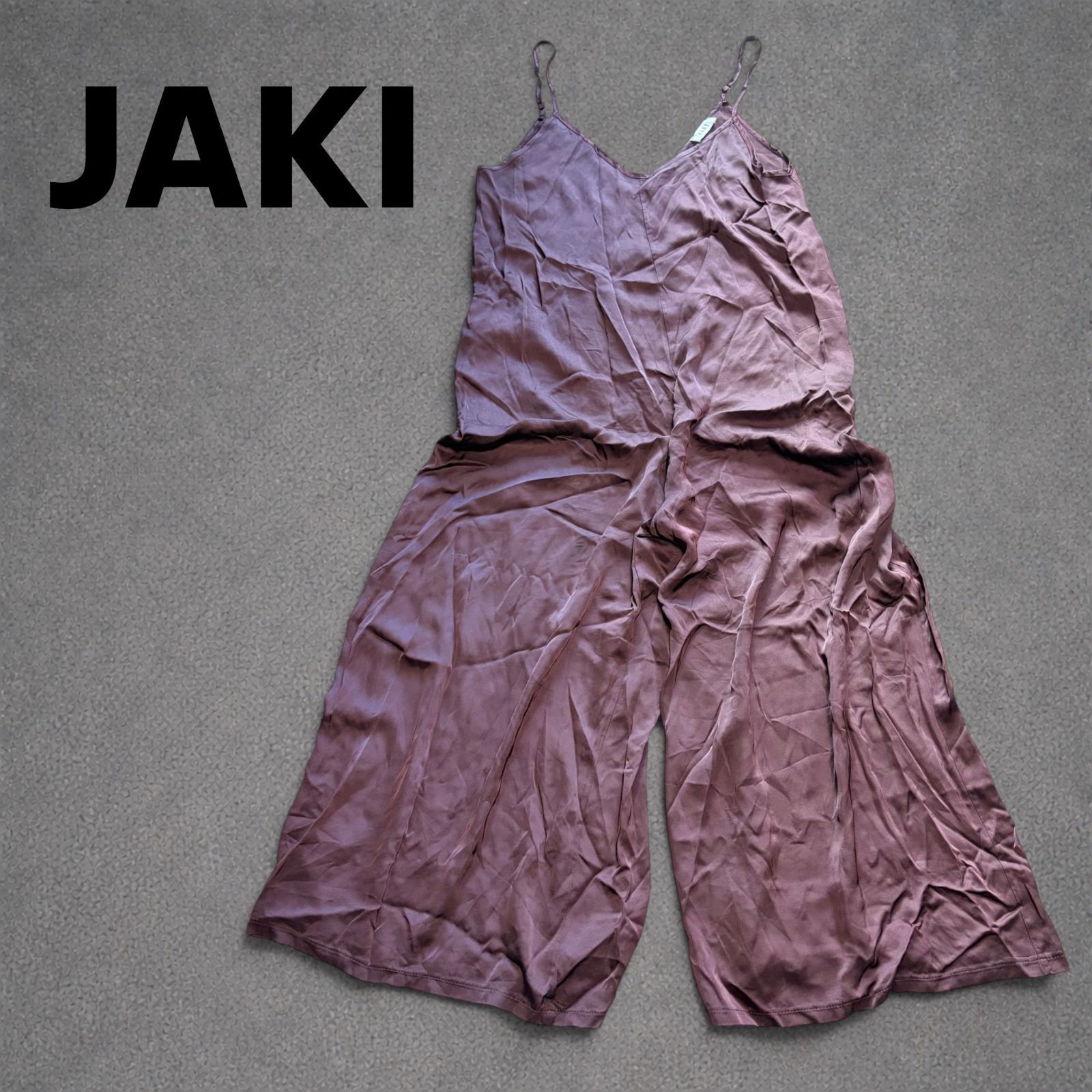 JAKI キャミソール オールインワン パープル イタリア製