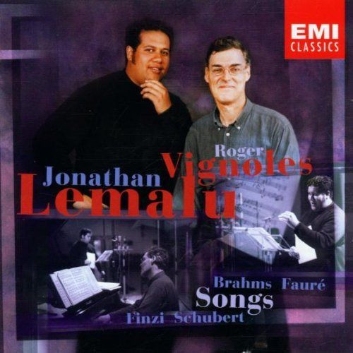 【CD】Jonathan Lemalu - Songs (Brahms, Faure, Finzi, Schubert)