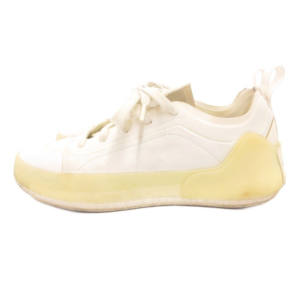 アディダス adidas × Stella McCartney FY1548 トレイノ W スニーカー シューズ 23.5cm 白 ホワイト /JS ■GY03