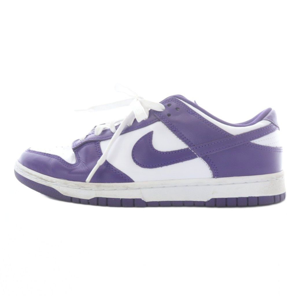 ナイキ NIKE ダンク ロー レトロ DUNK LOW RETRO Championship Court Purple スニーカー ローカット US8.5 26.5cm 紫