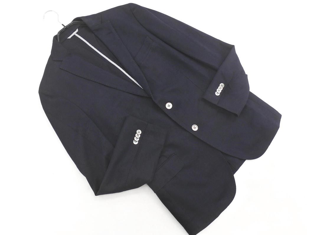 23区 HOMME テーラード ジャケット size48/濃紺 ■◇ メンズ