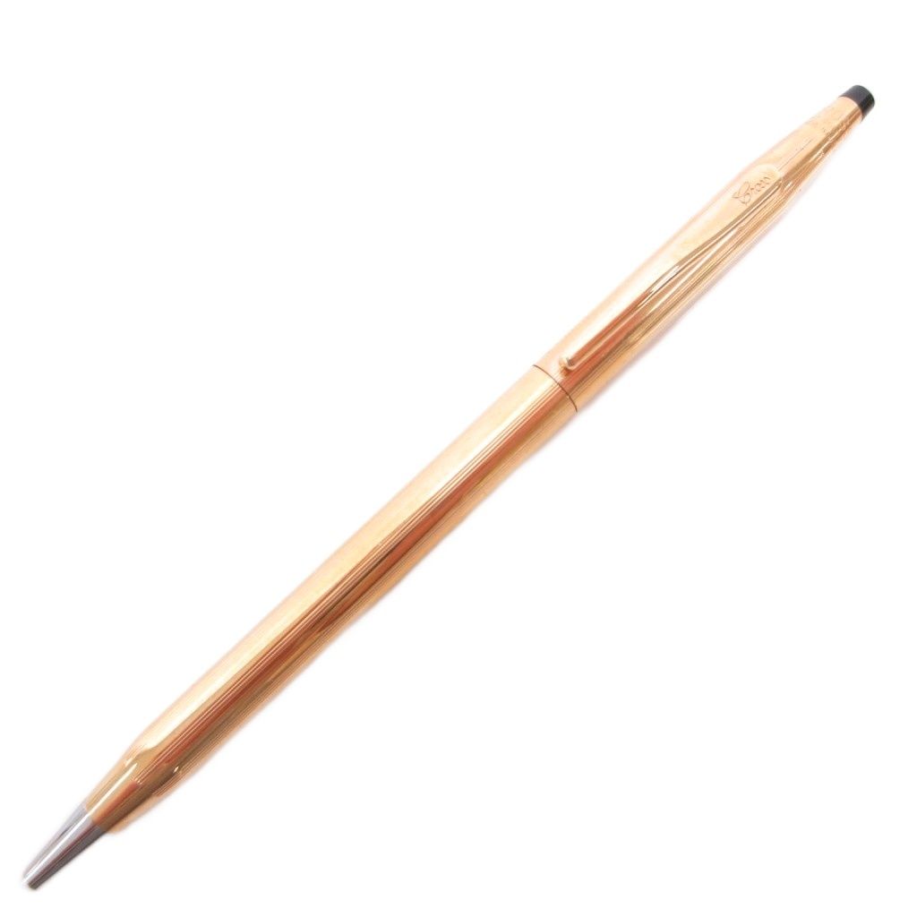 クロス CROSS ボールペン 14KTGP 金張り 文房具 筆記用具 金色 ゴールドカラー /JS ■GY11