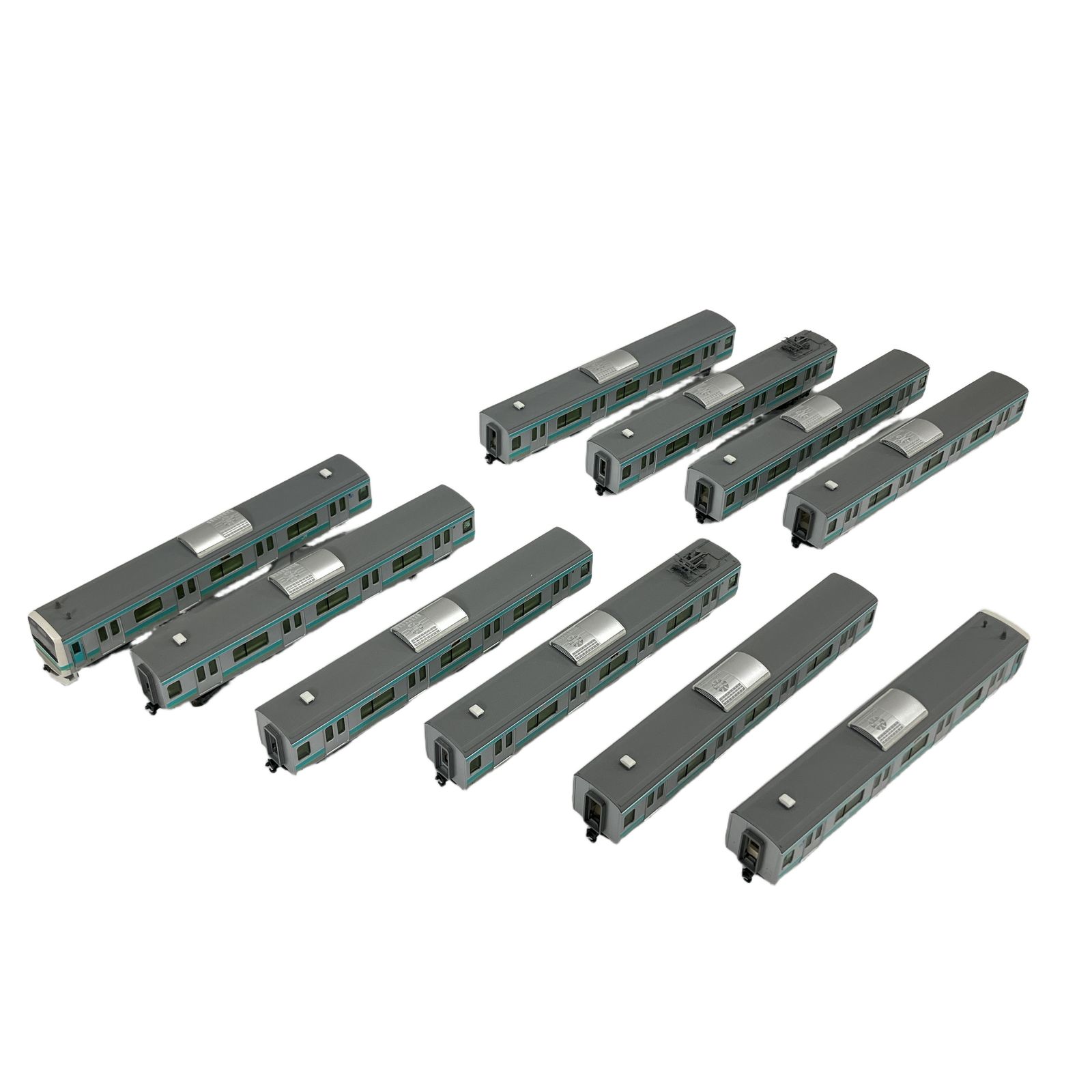 KATO 10-1337 10-1338 E231系 常磐線 上野東京ライン 6両基本 4両増結 計10両 セット Nゲージ 鉄道模型 中古 W11263761