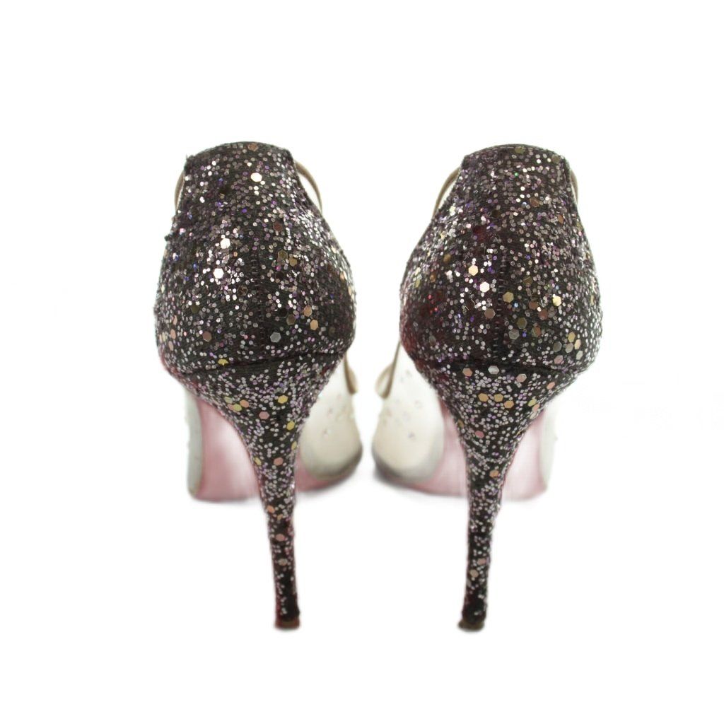 クリスチャンルブタン Christian louboutin パンプス メッシュ