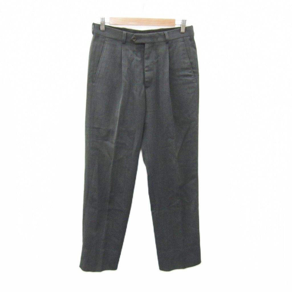 アルマーニ コレツィオーニ ARMANI COLLEZIONI スラックスパンツ テーパードパンツ アンクル丈 S グレー /SY9 ■GY99 4,830円