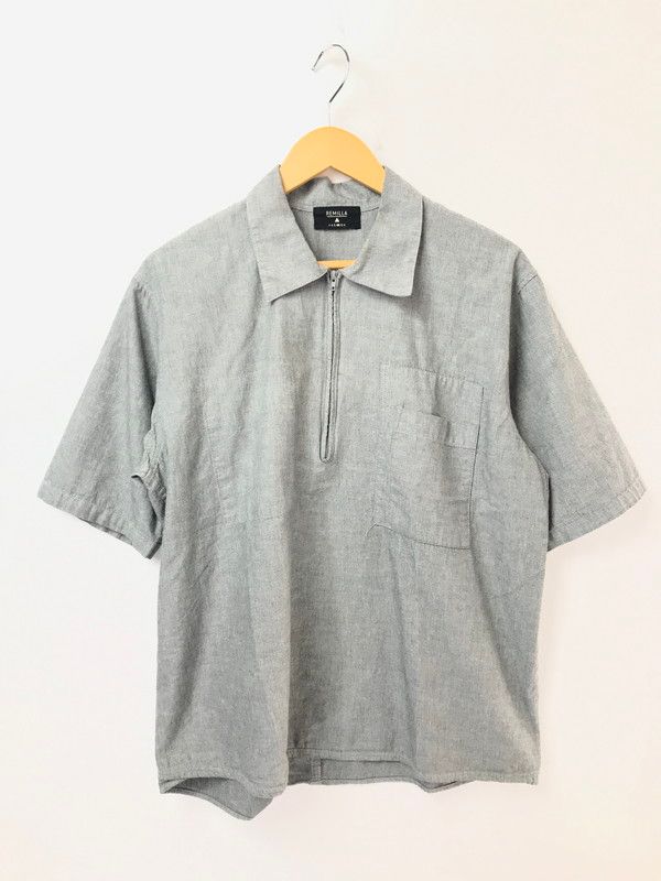 【中古品】 REMILLA レミーラ プルデクト五分シャツ ハーフジップシャツ 半袖シャツ 【142-260520-na-02-tagh】 4,474円