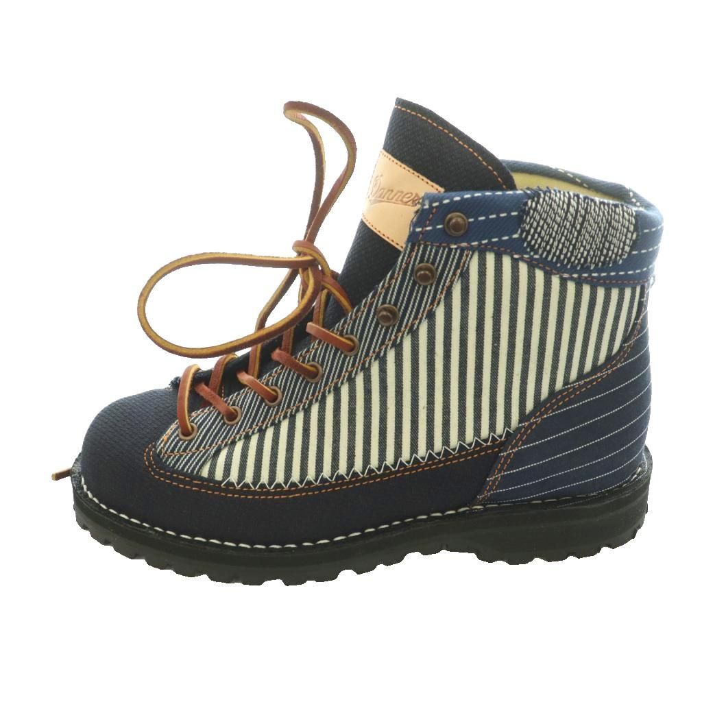 ダナー DANNER タグ付き ワシューガル WASHOUGAL ショートブーツ ビブラムソール デニム US8 26cm 紺 ネイビー 白 ホワイト /SS ■OS ■GY40