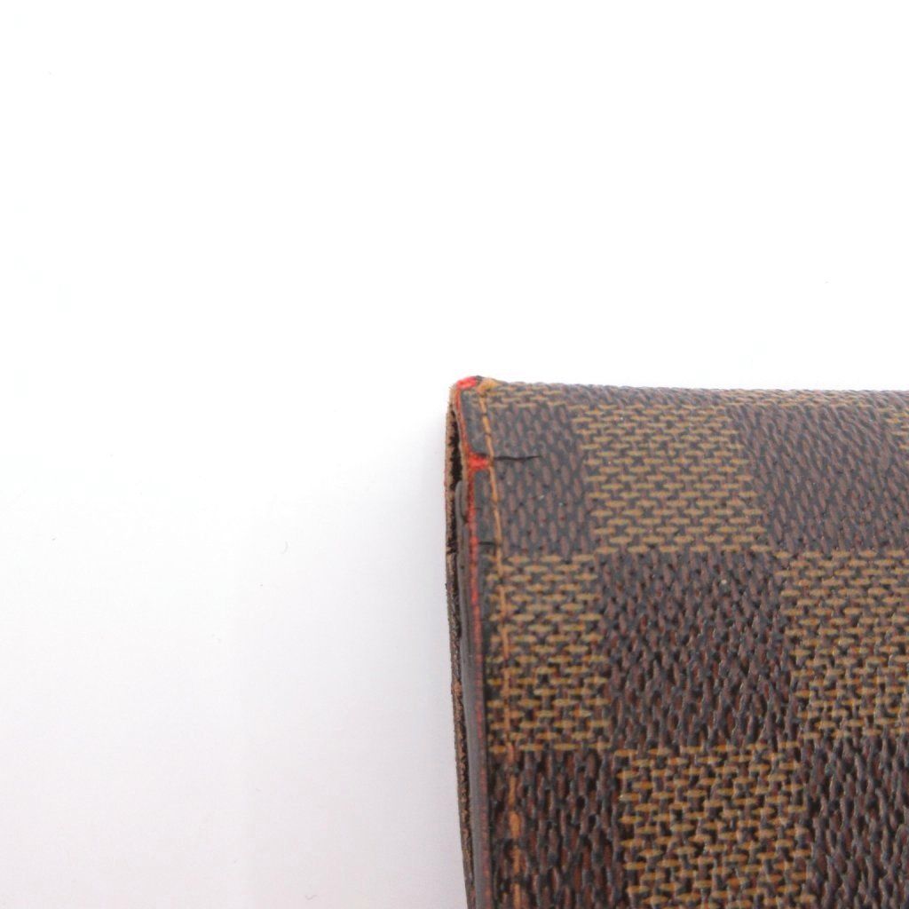 ルイヴィトン LOUIS VUITTON N60017 ダミエ ポルトフォイユ ブラザ 二