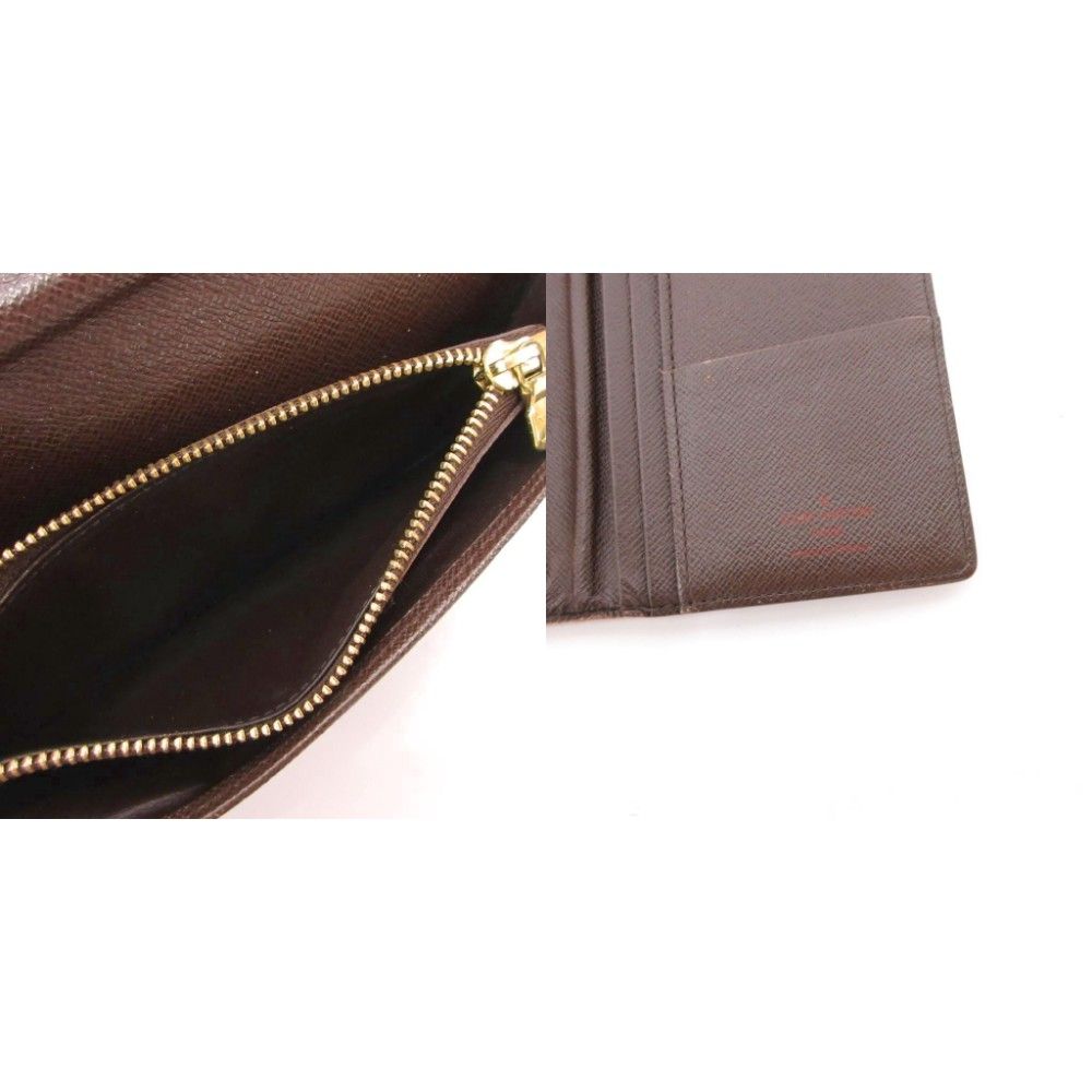 ルイヴィトン LOUIS VUITTON N60017 ダミエ ポルトフォイユ ブラザ 二