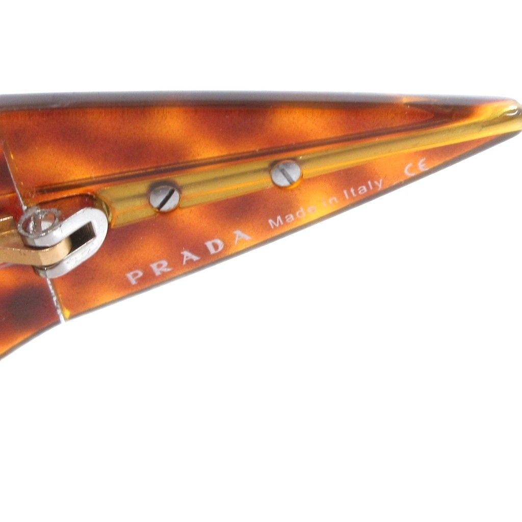 プラダ PRADA SPR 68H スクエア サングラス ダブルブリッジ べっ甲調