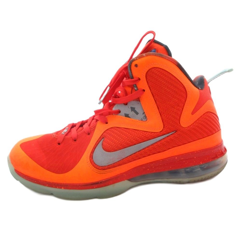 ナイキ NIKE Lebron 9 スニーカーシューズ ハイカット ロゴ 26.5 オレンジ DH8006-800 /FF ■GY18