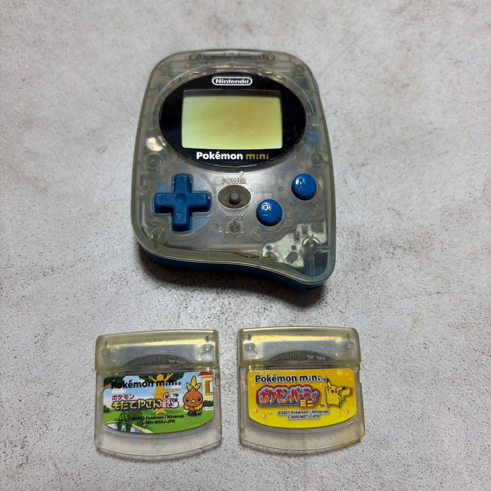 Nintendo Pokémon mini 動作確認済み Nintendo Pokémon mini 動作確認済み ポケモン - メルカリ