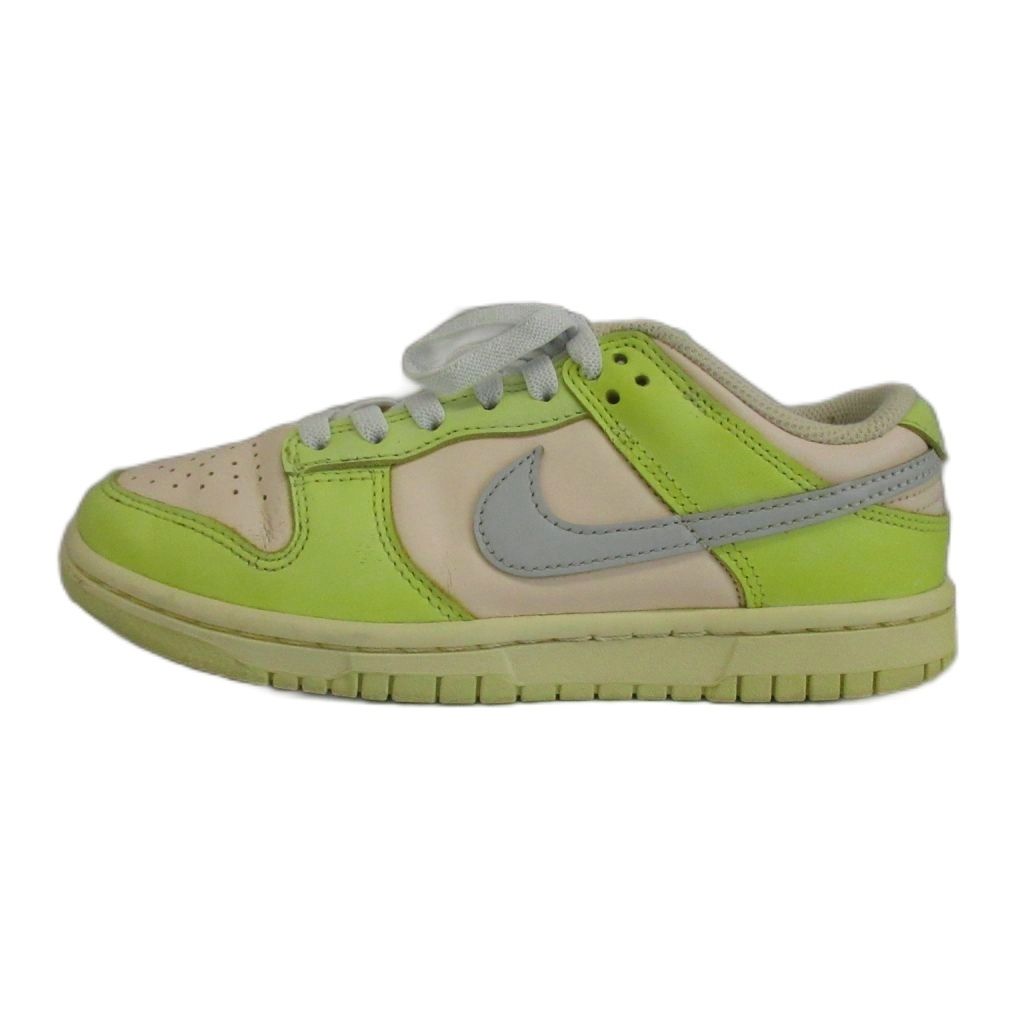 ナイキ NIKE ウィメンズ ダンク ロー ライトソフトピンク Women's Dunk Low Light Soft Pink スニーカー レザー ローカット US5.5 22.5㎝ ピンク 黄色 イエロー DD1503-600 /XZ ■GY99