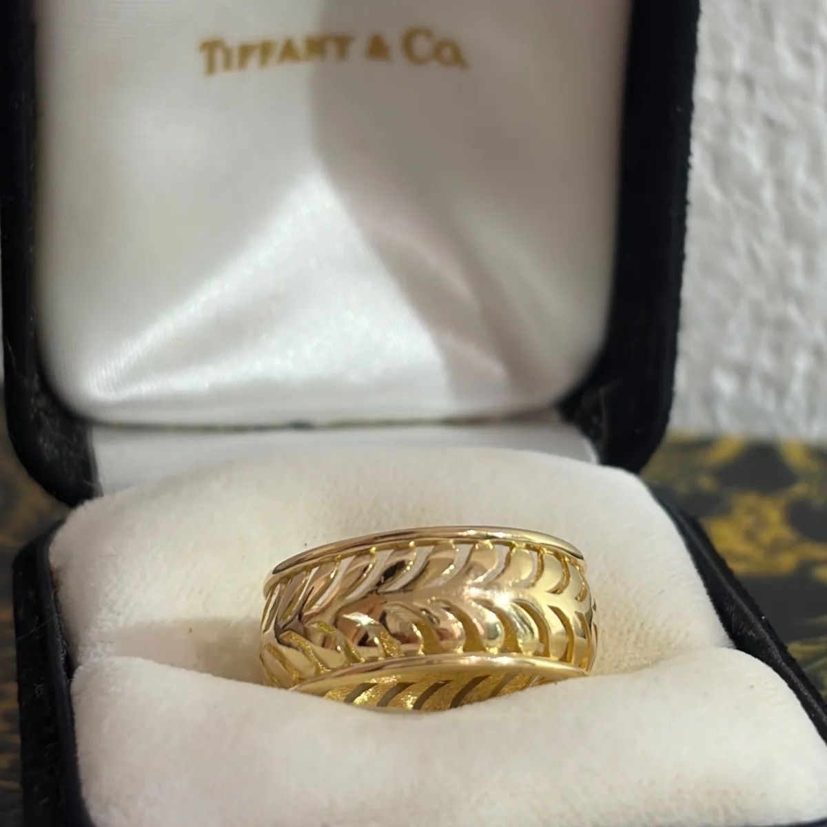 Tiffany&Co.ティファニー 750(YG) パロマピカソ リング