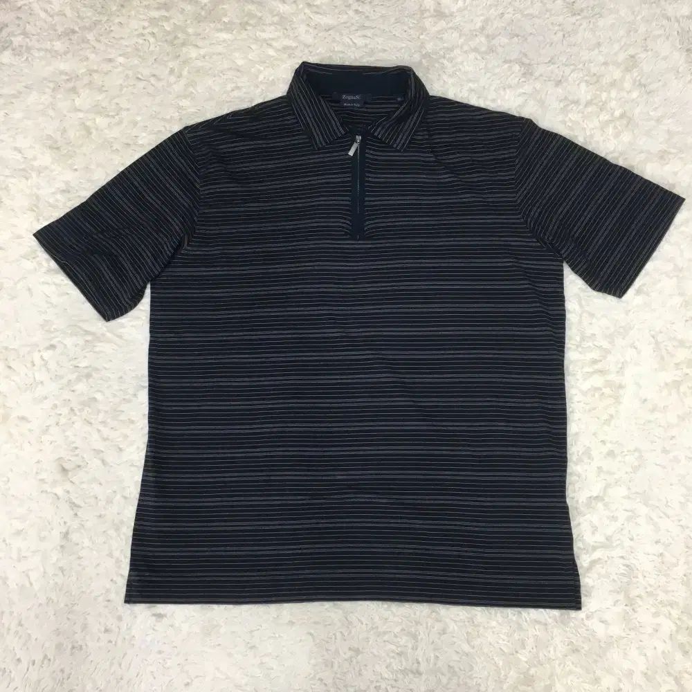 ゼニアスポーツ ハーフジップアップ 半袖Tシャツ EE20