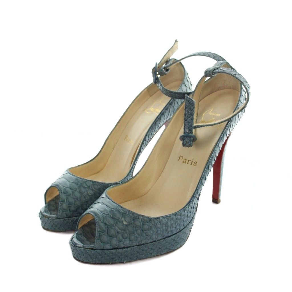 クリスチャンルブタン Christian louboutin パンプス オープントゥ