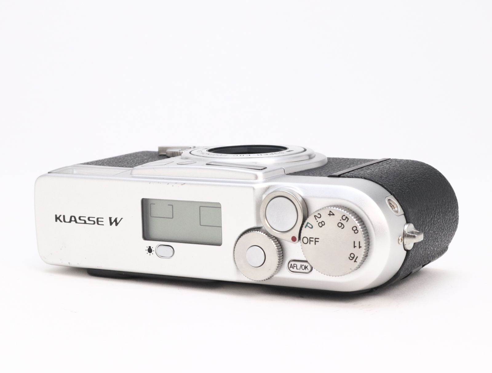 AB- (良品) FUJIFILM 富士フイルム KLASSE W シルバー 初期不良返品