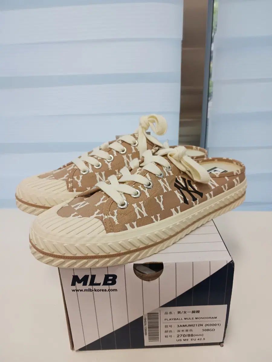 MLB プレイボール ミュール モノグラム 270 新品