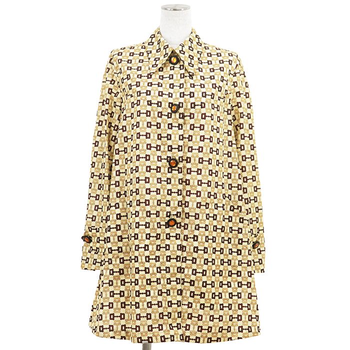未使用】GUCCI グッチ ナイロンコート サイズ 38 レディース ホース