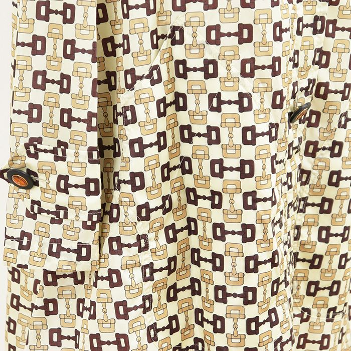 未使用】GUCCI グッチ ナイロンコート サイズ 38 レディース ホース
