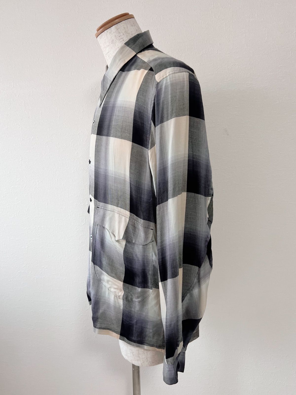 SUGARHILL シュガーヒル ネルシャツ 2 OMBRE OPEN-COLLER SHIRT - メルカリ
