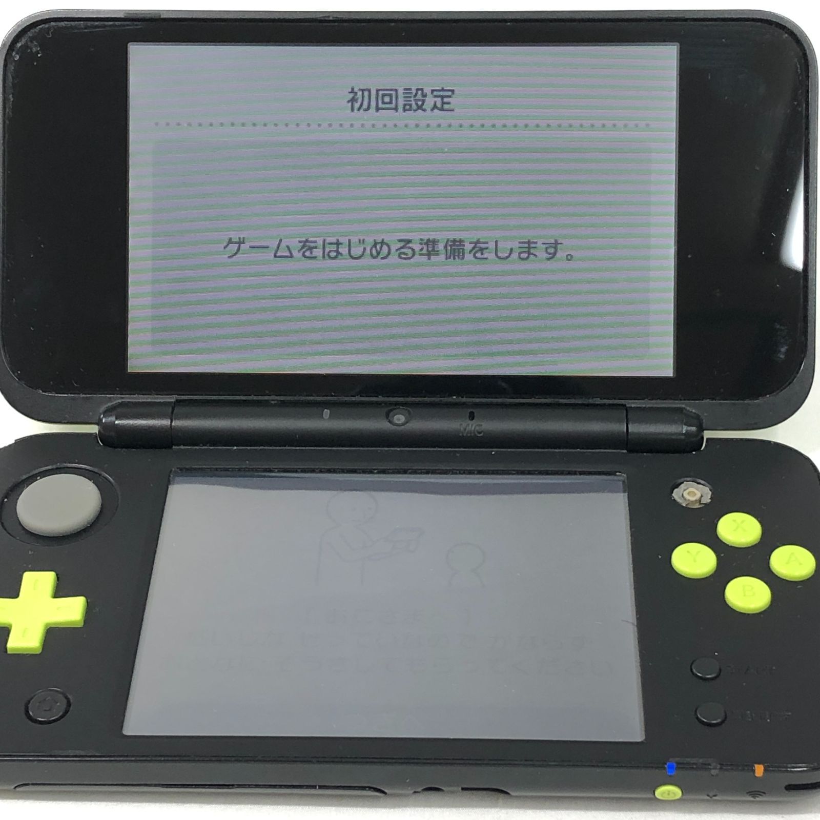 「ジャンク品」Newニンテンドー2DS LL ブラック×ライム 本体 ジャンク】Newニンテンドー2DS LL ブラック×ライム - メルカリ