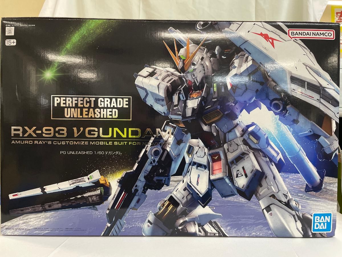♪【未開封】PG UNLEASHED νガンダム 「機動戦士ガンダム 逆襲のシャア