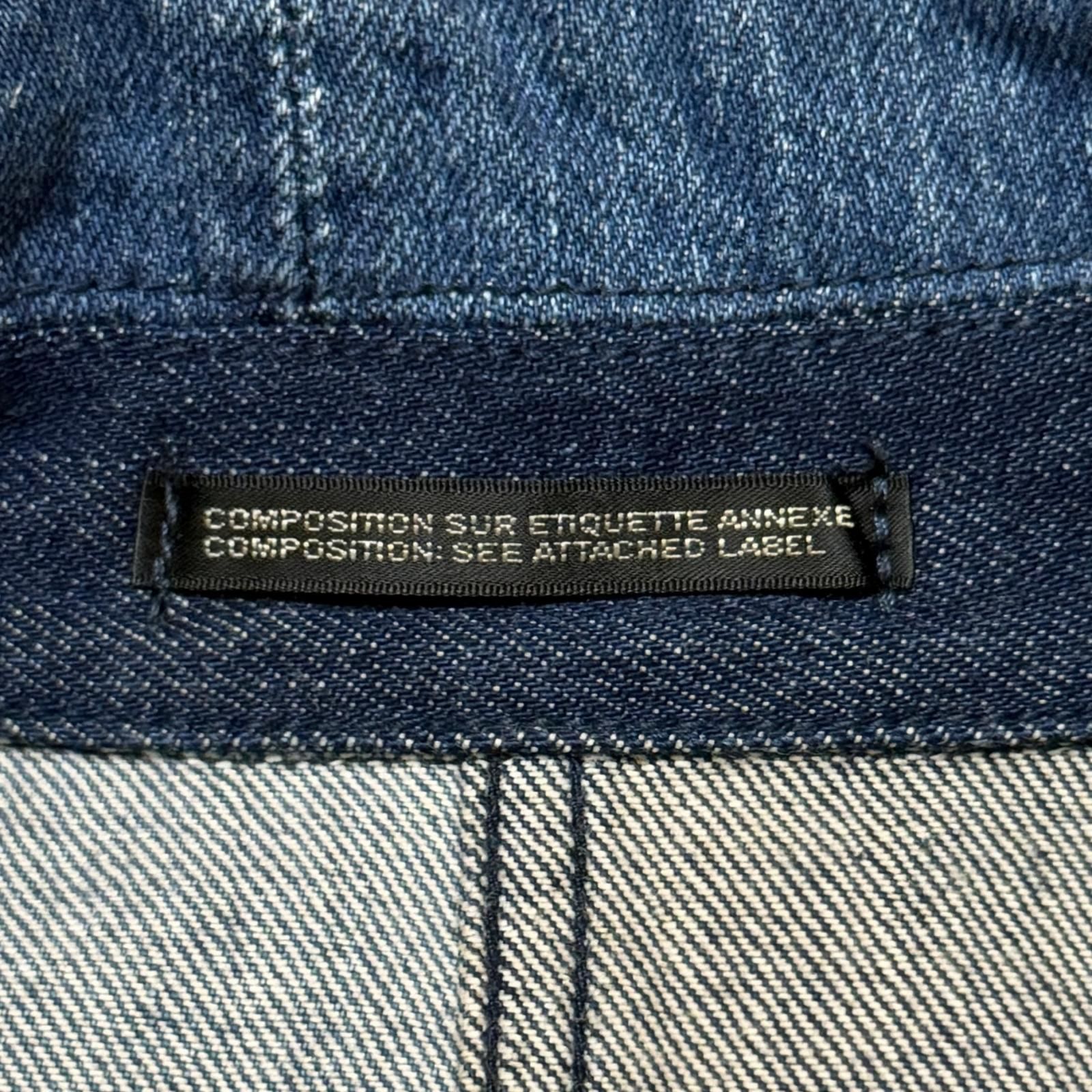 Yohji Yamamoto POUR HOMME デニムパッチワークコート デニム