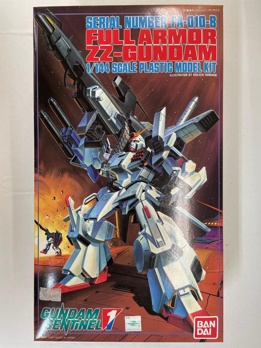 【未開封】1/144 ガンダムセンチネル フルアーマーZZ