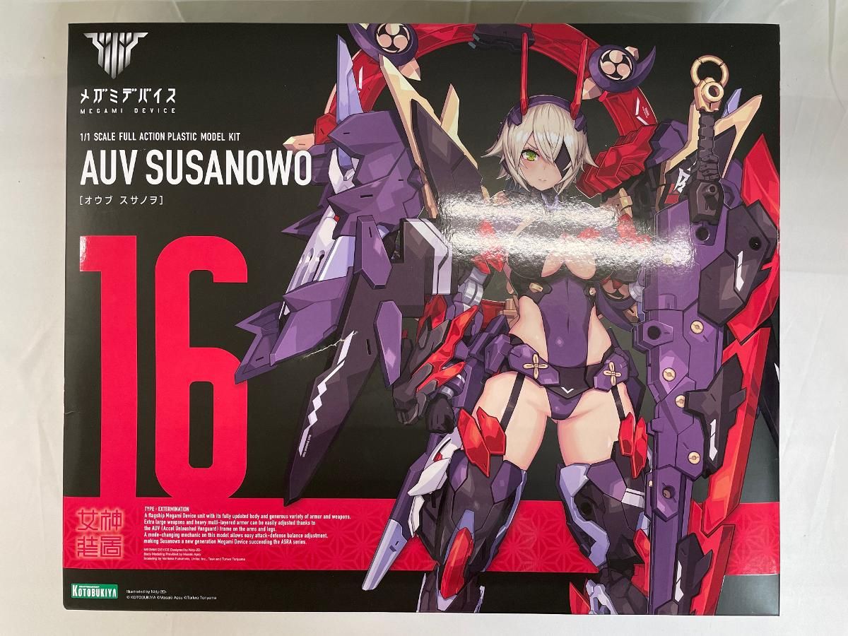 【未開封】メガミデバイス 皇巫 スサノヲ 全高約200mm 1/1スケール プラモデル