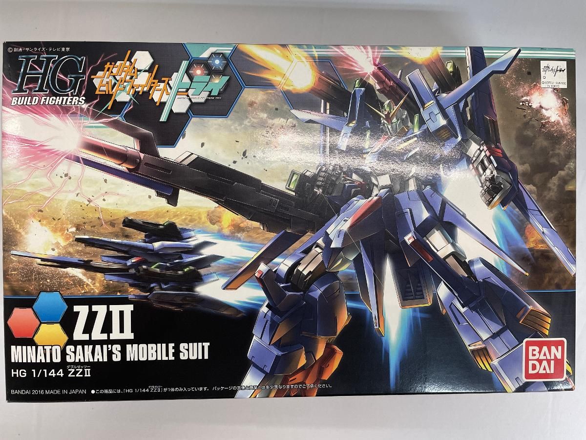 未開封】HGBF ガンダムビルドファイターズトライ ZZII (ダブルゼッツー