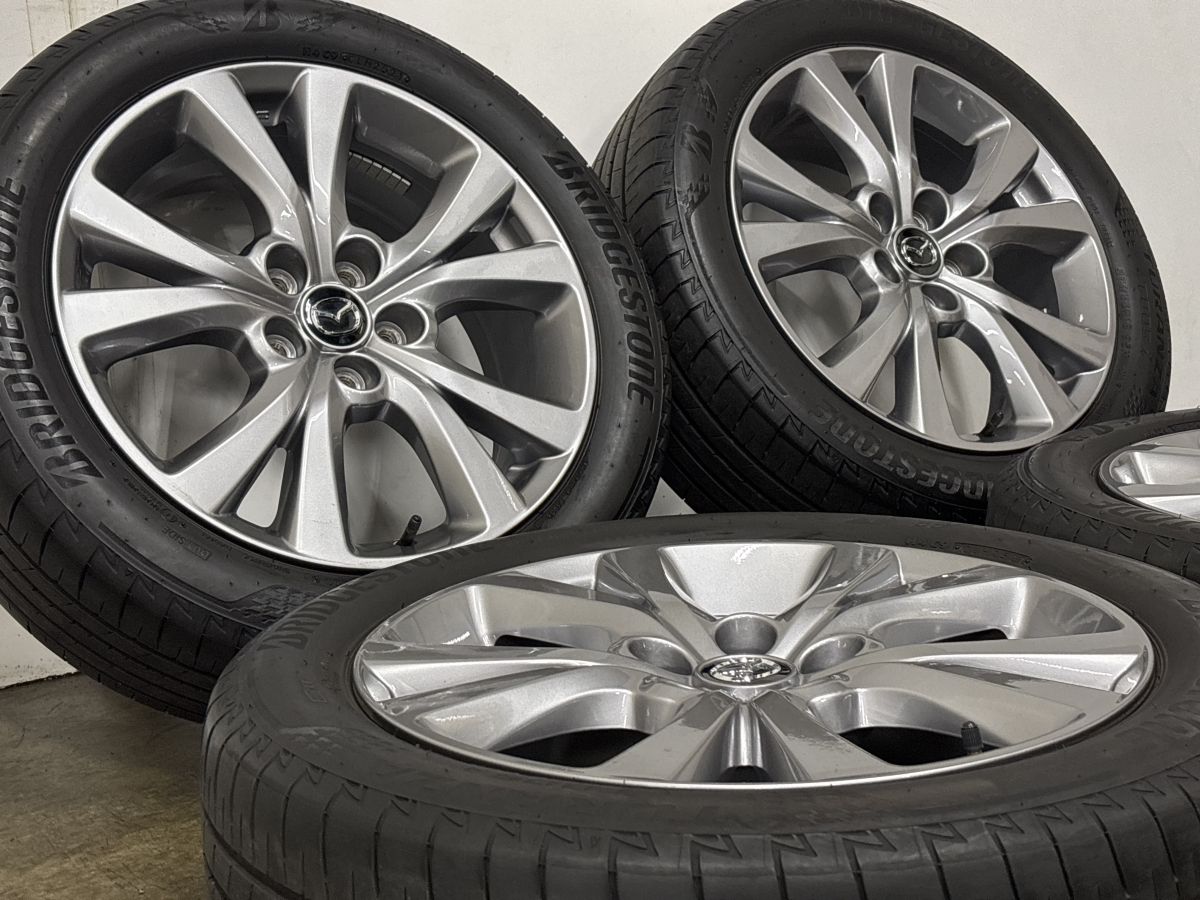 美品】マツダ CX-30 純正 18in 7J +45 PCD114.3 ブリヂストン トランザ