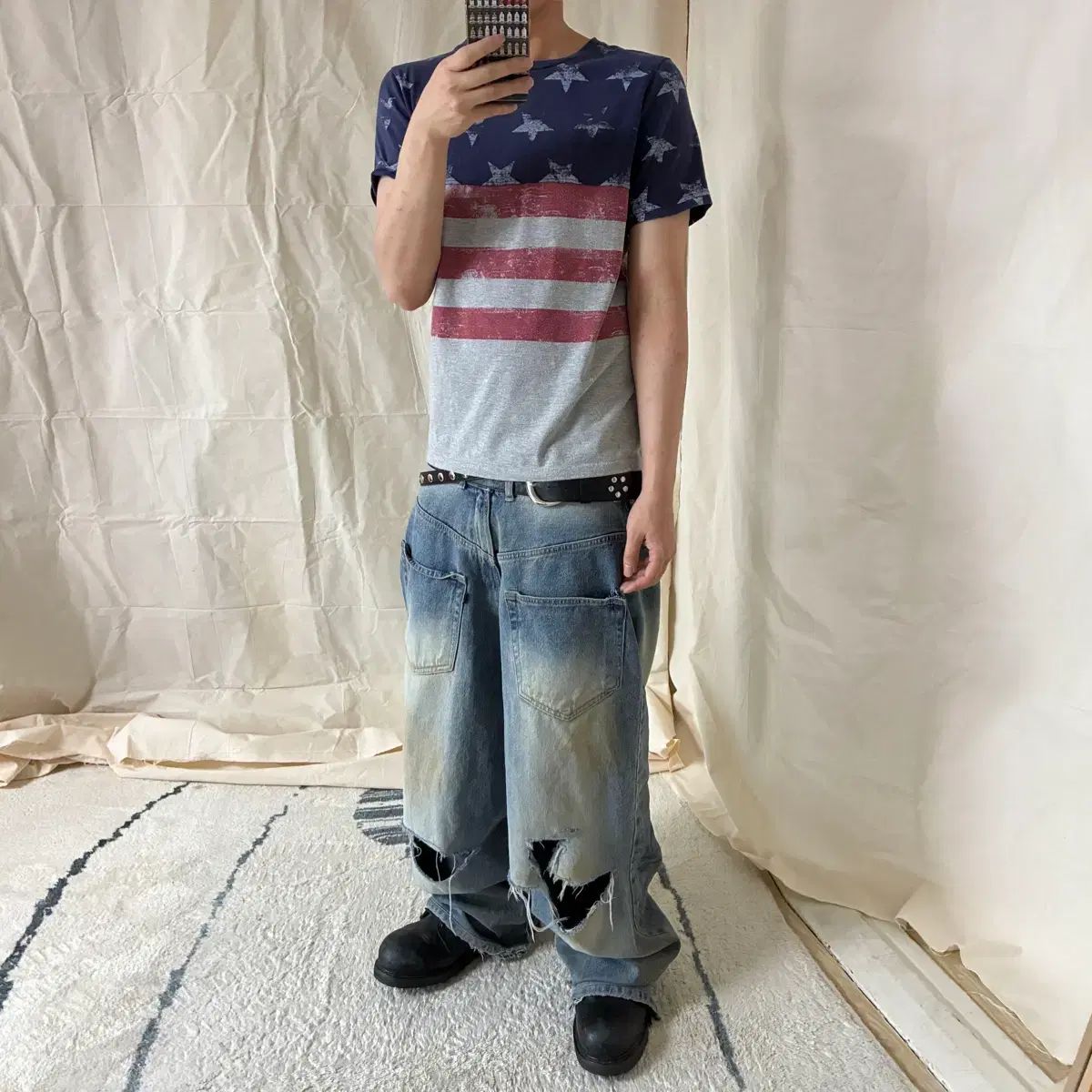 星条旗 ヴィンテージ 半袖 Tシャツ 6,171円