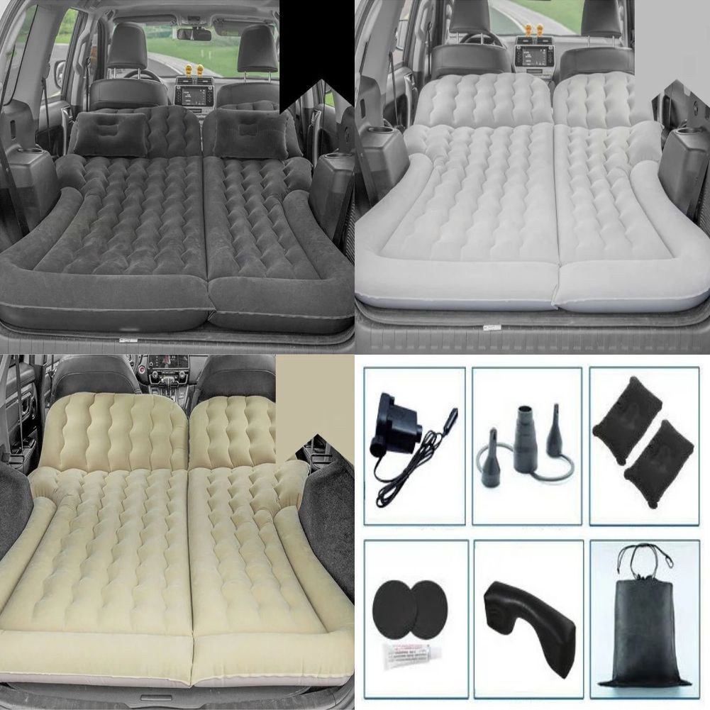 人気商品 ストリーム（ホンダ）ＲＮ６?９車中泊 エアーマットレス ベッド 車用 アウトドア キャンプ 防災グッズ ポンプ付き 枕・クッション付き 3色展開
