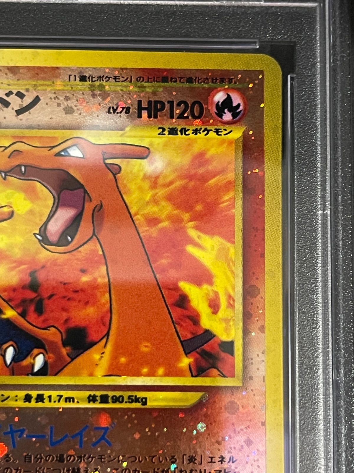 ポケモンカード 2000年 リザードン プレミアファイル2 Neo 旧裏 PSA8