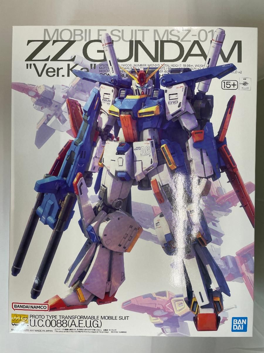 【未開封】1/100 MG MSZ-010 ダブルゼータガンダム Ver.Ka 機動戦士ガンダムZZ
