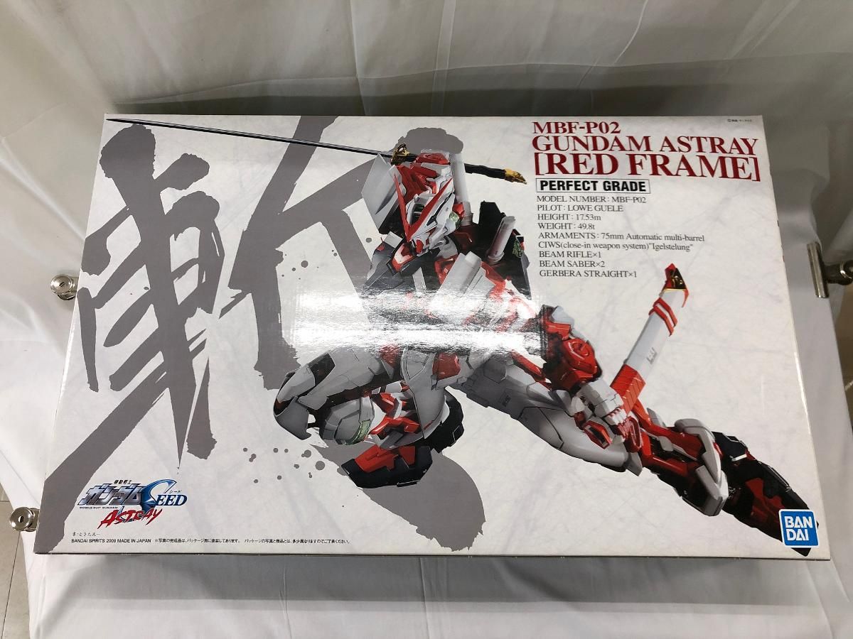 ♪【未開封】PG 機動戦士ガンダムSEED DESTINY ガンダムアストレイ レッドフレーム 1/60 色分け済みプラモデル■＊同梱不可