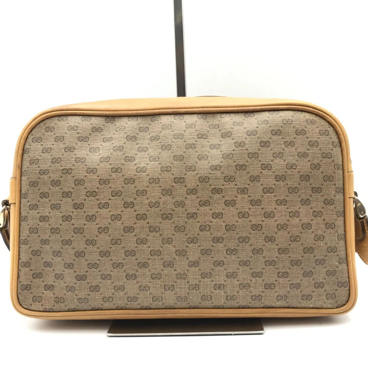 GUCCI オールドグッチ ショルダーバッグ マイクロGG インター 