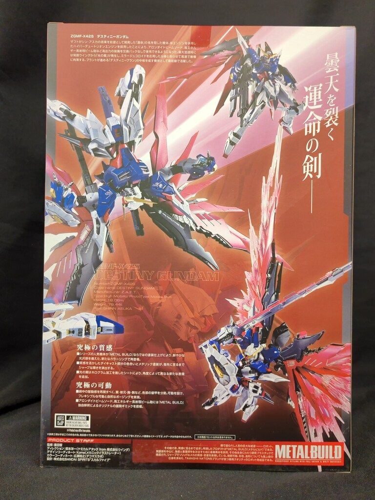 BANDAI SPIRITS METAL BUILD 機動戦士ガンダムSEED DESTINY