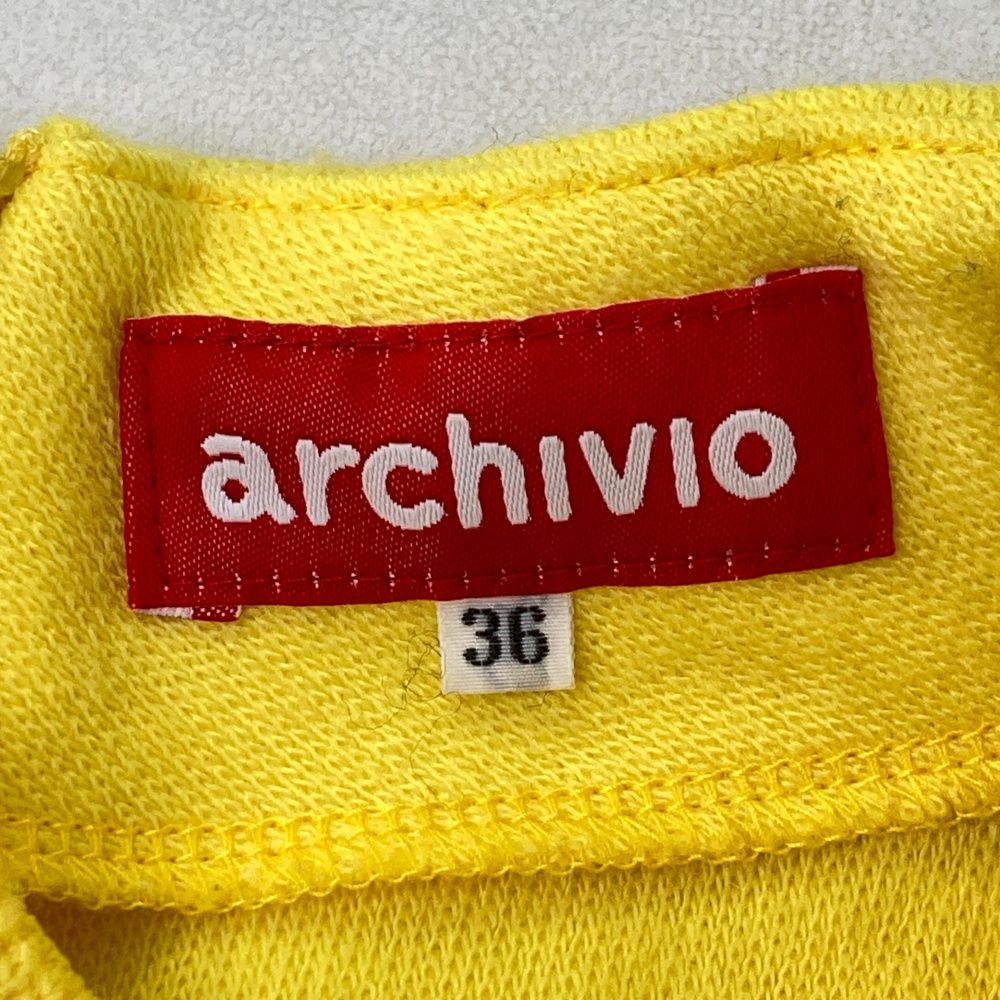 サイズ：36 ARCHIVIO アルチビオ ニット セーター イエロー系