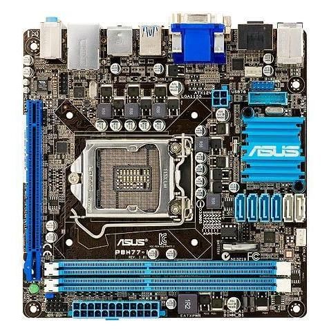 ASUS P8H77-I LGA 1155 Intel H77 HDMI SATA 6Gb/s USB 3.0 Mini ITX Intel Motherboard