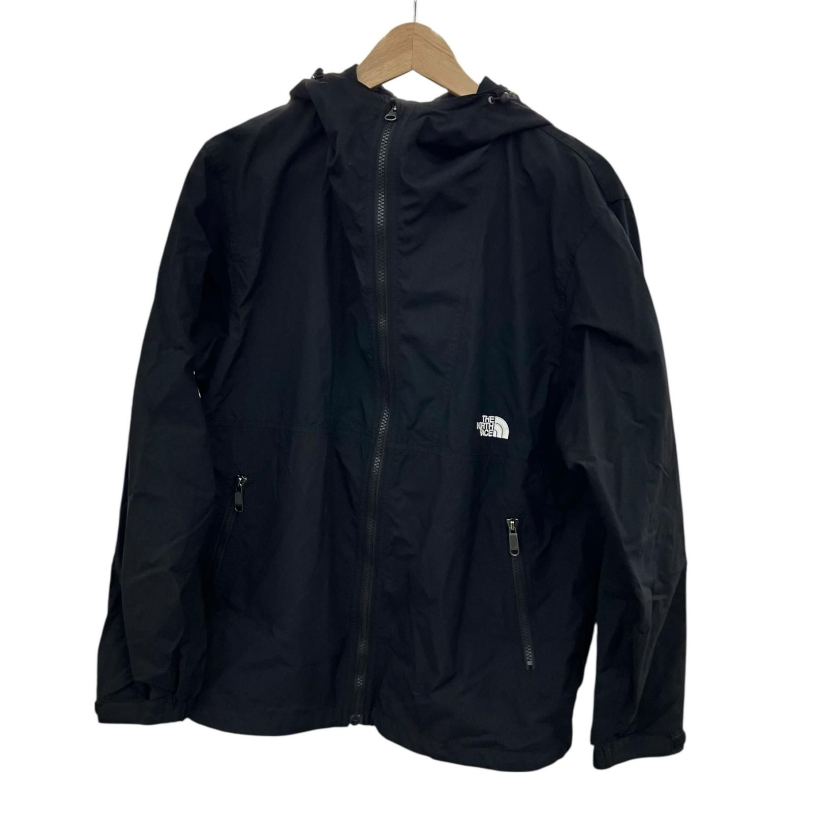 186005 現状品 THE NORTH FACE ザ・ノースフェイス ナイロンジャケット ブラック レディース