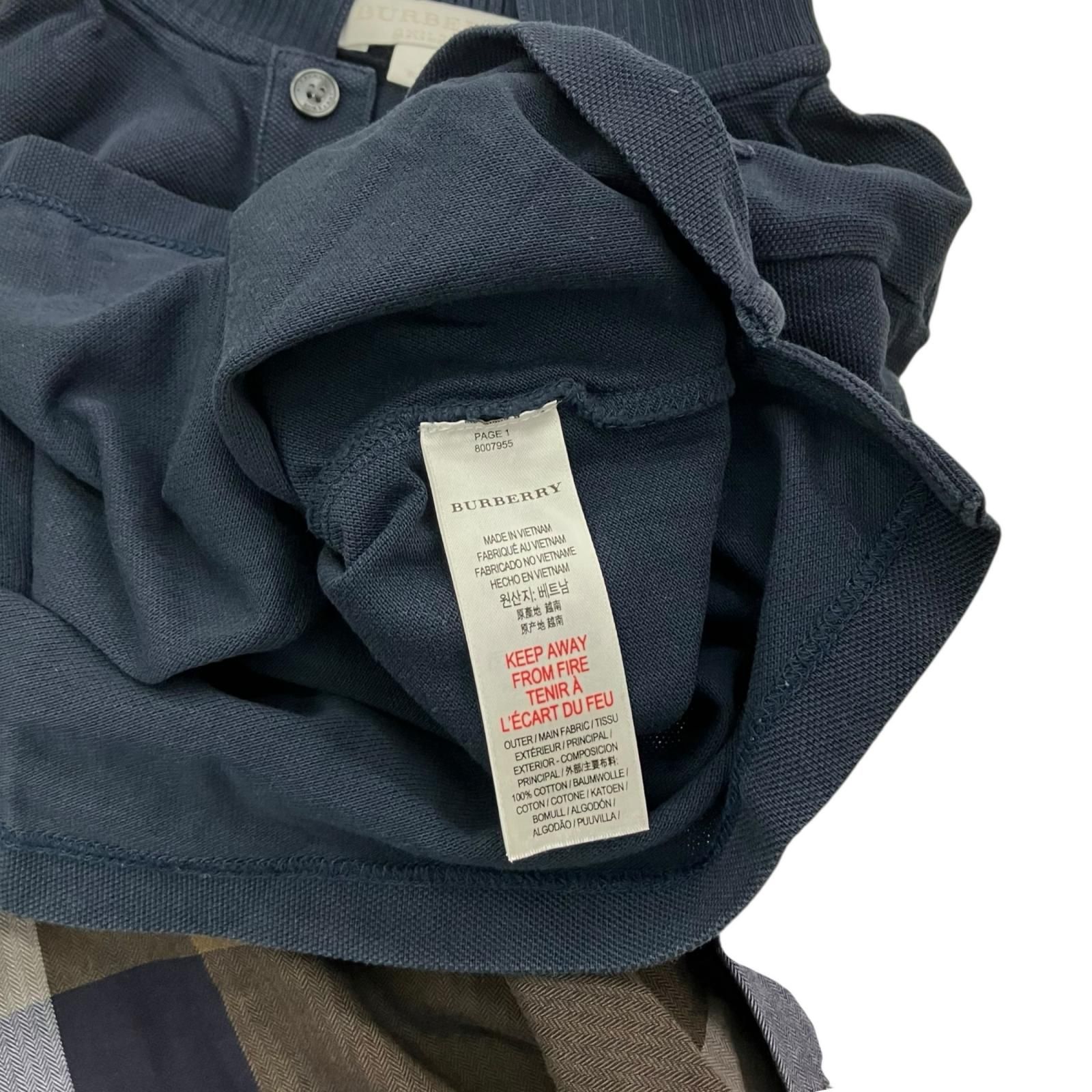 186005 現状品 BURBERRY バーバリー パーカー ポロシャツ ワンピース