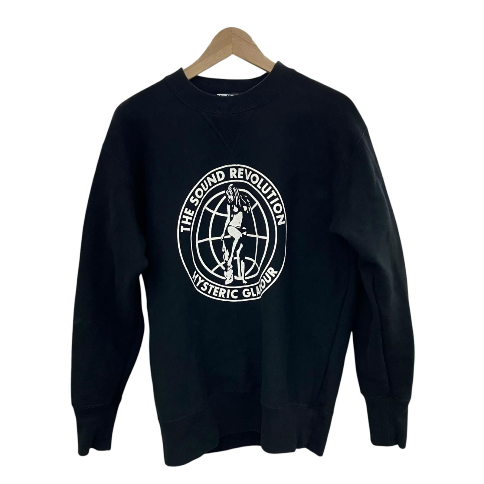 199990 現状品 HYSTERIC GLAMOUR ヒステリックグラマー スウェット トレーナー Sサイズ メンズ