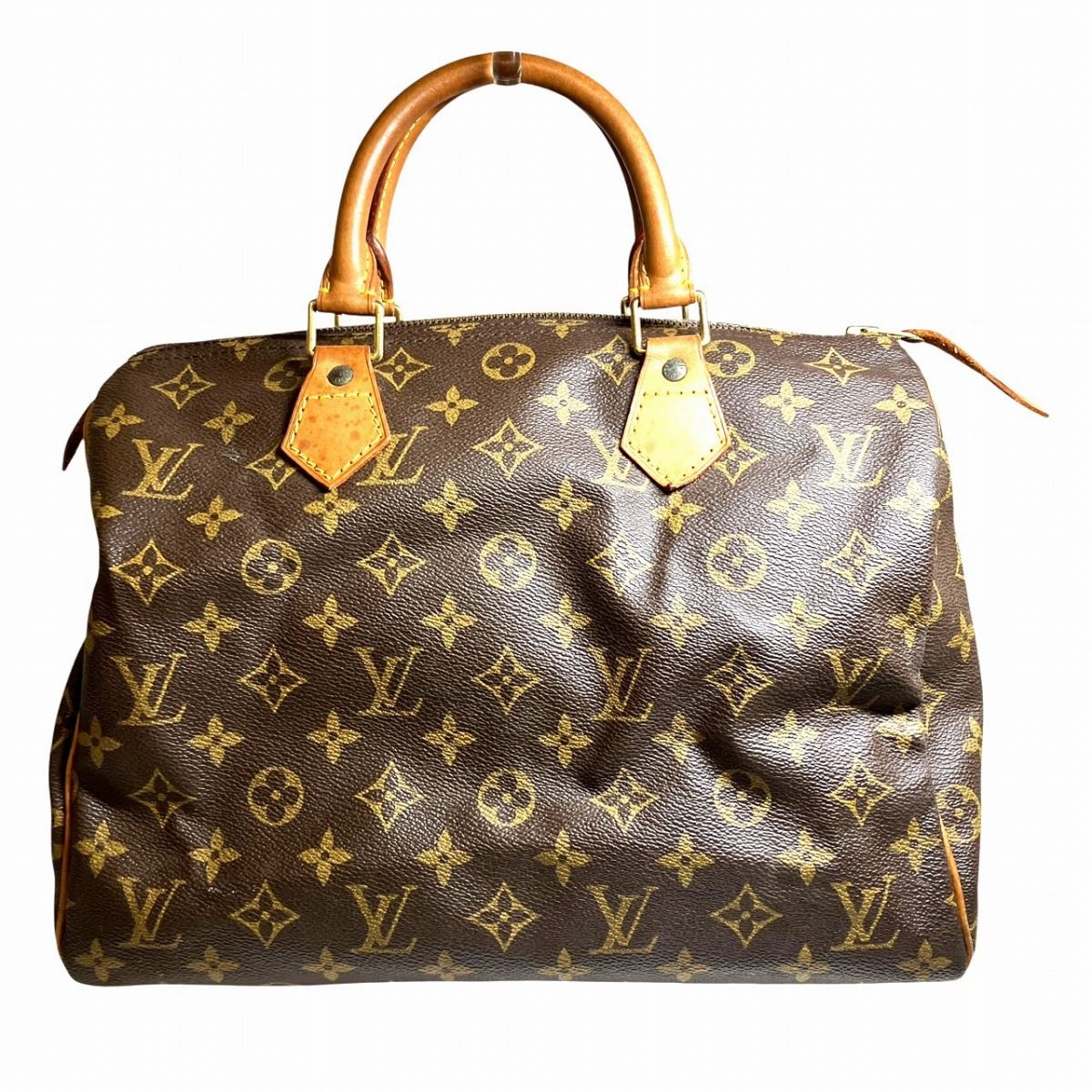 LOUIS VUITTON スピーディ30 モノグラムハンドバッグ M41526 ルイヴィトンスピーディ30 14145 ブラウン レディース モノグラム