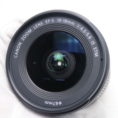 超美品 キャノン EF-S10-18mm F4.5-5.6 IS STM 広角ズームレンズ EF-S