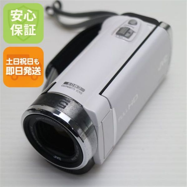 超美品 GZ-E265 シルキーホワイト 即日発送 VICTOR JVC デジタルビデオカメラ 本体 土日祝発送OK 02000